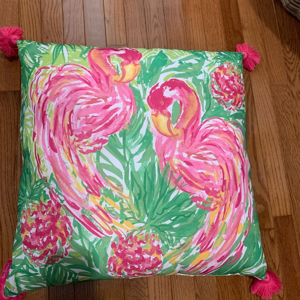 Large Lilly Pulitzer pillow